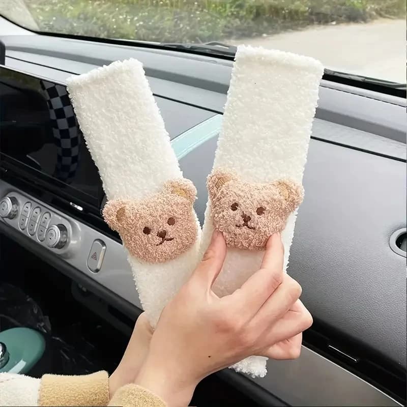 Nakładka na pasy bezpieczeństwa – pluszowe koty